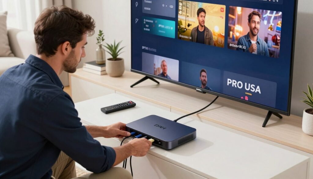 Experience the best IPTV PRO USA solution with our smart IPTV service. Stream premium American channels, live sports, movies, and entertainment.