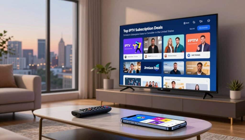 Top IPTV Subscription Deals to Consider in the United States